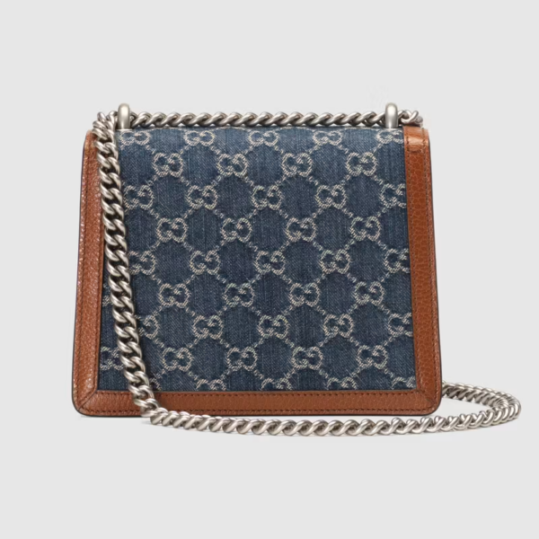 Túi Gucci Dionysus Mini Dark Blue And Brown Leather 421970-2KQFN-4483 - Ảnh 3