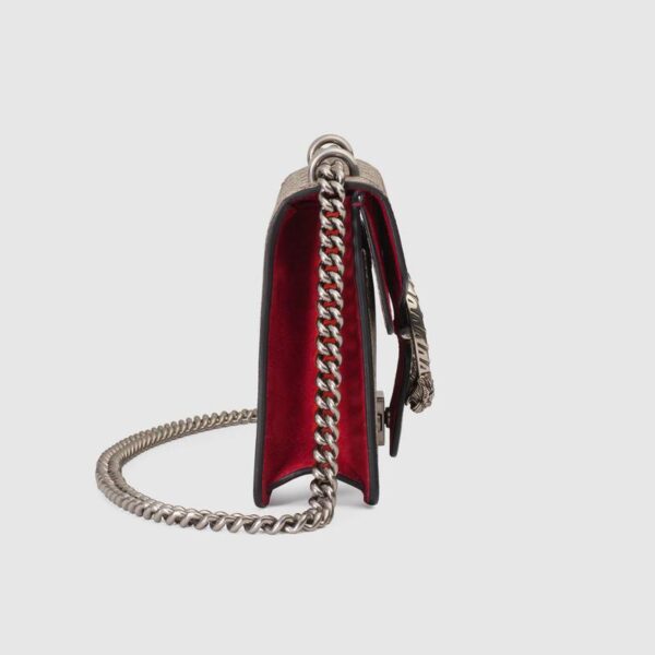 Túi Gucci GG Supreme Dionysus Mini Bag With Red Detail 421970 KHNRN 8698 - Ảnh 5