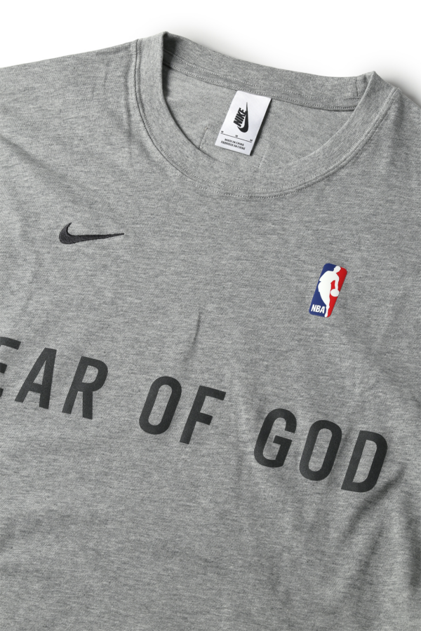 Áo Nike X Fear Of God x NBA NRG Tee Grey  CU4699 063 - Ảnh 2