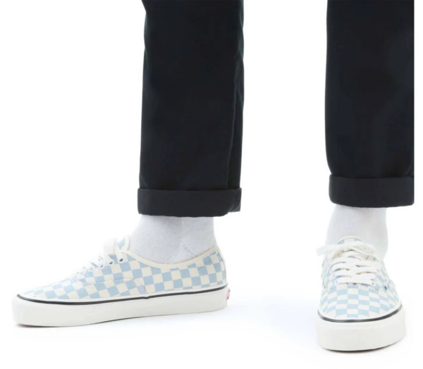 Giày Vans Authentic 44 DX 'Anaheim Factory Light Blue Checker' VN0A54F241J - Ảnh 3