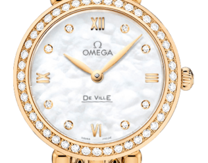 Alternative view of Đồng Hồ Omega De Ville 'Gold Diamond' 424-55-27-60-55-006