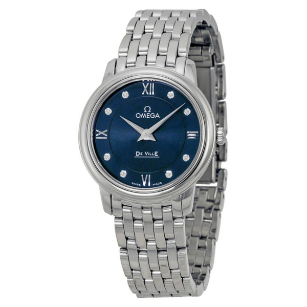 Đồng Hồ Omega DeVille Prestige Watch 'Blue Diamond' 424-10-27-60-53-001