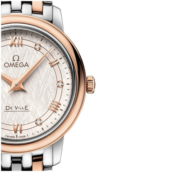 Đồng Hồ Omega De Ville 'Diamond Silver' 424-20-27-60-52-003 - Ảnh 2