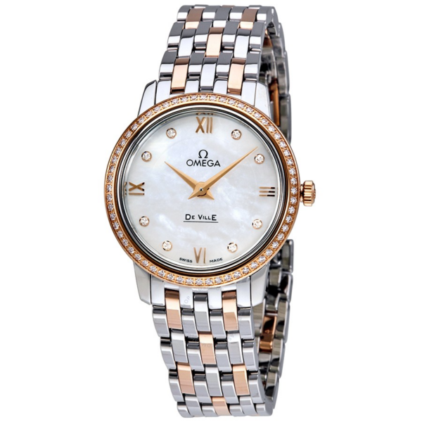 Đồng Hồ Omega De Ville Perstige 'Rose Gold' 424-25-27-60-55-002 - Ảnh 2