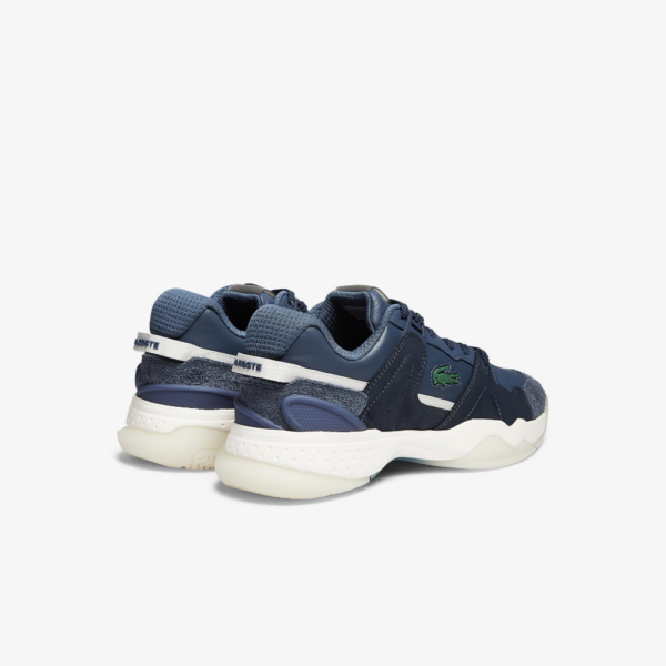 Giày Lacoste Mens T-Point Leather And Suede Trainners RZ0101M51C-ND1 - Ảnh 4