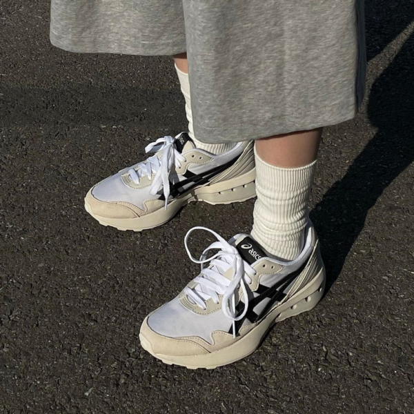 Giày Asics Jogger X81 'Beige Brown' 1201A744-100 - Ảnh 4