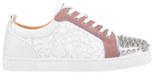 Giày Christian Louboutin Louis Junior Spikes 'Pink' 3200345B139