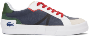 Giay Lacoste L004 222 'Navy White' 7-44SMA0077J18