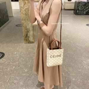 Alternative view of Túi Celine Mini Vertical Cabas In Triomphe Canvas 194372BZK-01BC