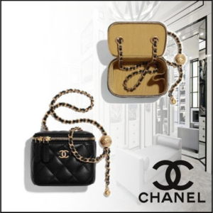 Alternative view of Túi Chanel Wmns Small Classic Box On Chain Lambskin Black AP1447-B02991-94305