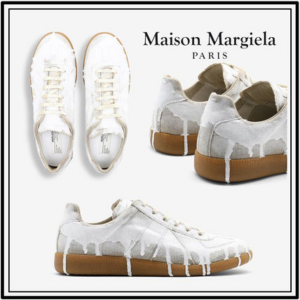 Alternative view of Giày Maison Margiela Replica 'Paint Drip Bianchetto' S57WS0374-P3957-H8545