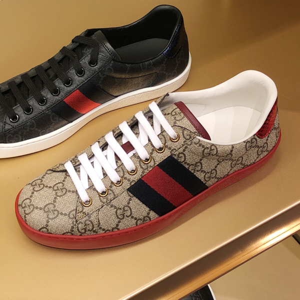 Giày Gucci Ace GG Supreme 'Beige' 429445-96G50-9767 - Ảnh 4