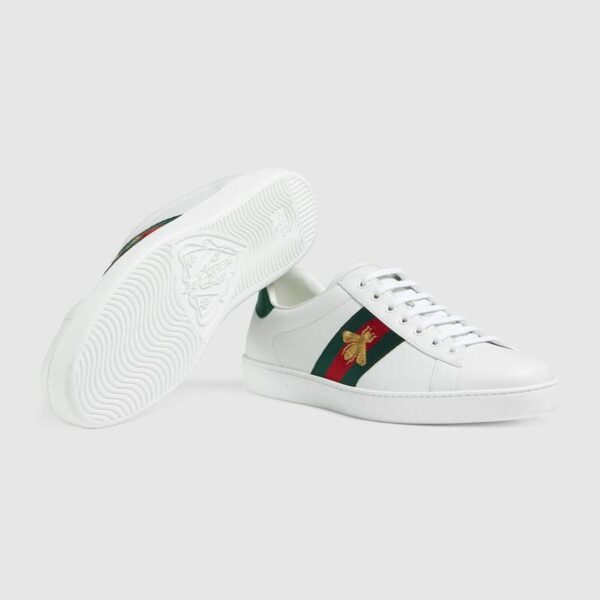 Giày Gucci Wmns Ace Embroidered 'Bee' 431942-02JP0-9064 - Ảnh 7