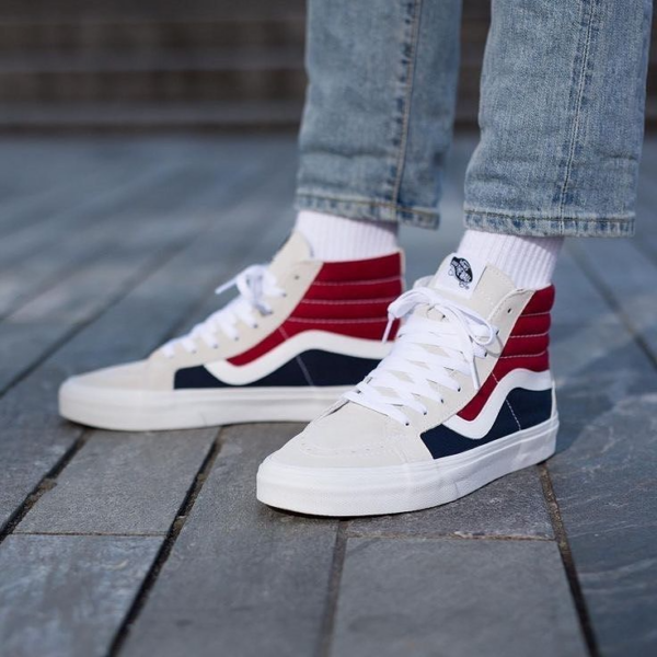 Giày Vans Sk8-Hi Reissue "Retro Block' VN0A2XSBQKN - Ảnh 3