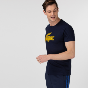 Ao Lacoste 3D Print Crocodile Breathable Jersey T shirt TH2042-1RH