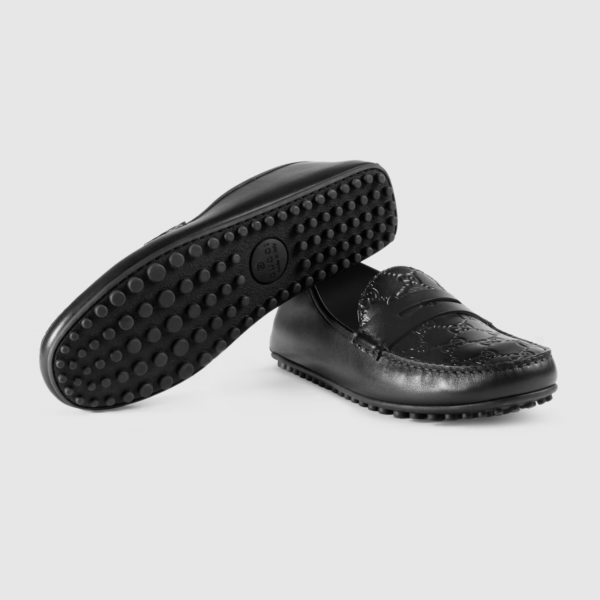 Giày Gucci Signature Driver ‎431063-CWD20-1000 - Ảnh 3