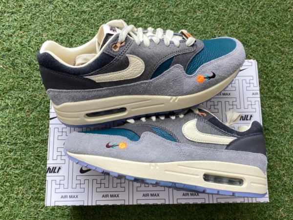 Giày Nike Air Max 1 Kasina Won Ang 'Grey' DQ8475-001 - Ảnh 5