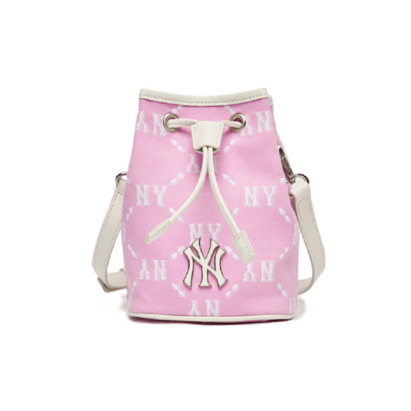 Túi MLB Monogram NY Yankees Mini Bucket 'Pink' 3ABMS022N-50PKS