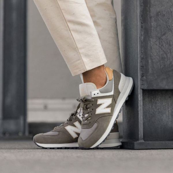 Giày New Balance Wmns 574 'Retro Grey' WL574SYL - Ảnh 5