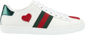 Giày Gucci Wmns Ace Low 'Heart' 435638-02JS0-9074
