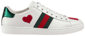 Giày Gucci Wmns Ace Low 'Heart' 435638 A38M0 9074
