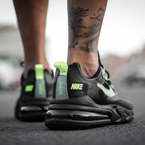 Giày Nike Air Max 270 React 'Black Volt' CW7474-001 - Ảnh 3