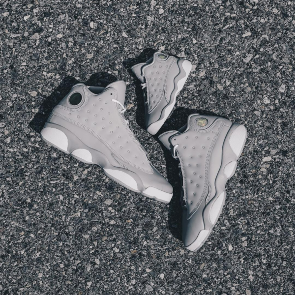 Giày Nike Air Jordan 13 Retro GS 'Wolf Grey' 439358-018 - Ảnh 4
