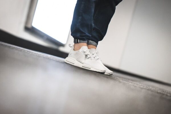 Giày Adidas NMD_R1 'Triple White' BA7245 - Ảnh 4