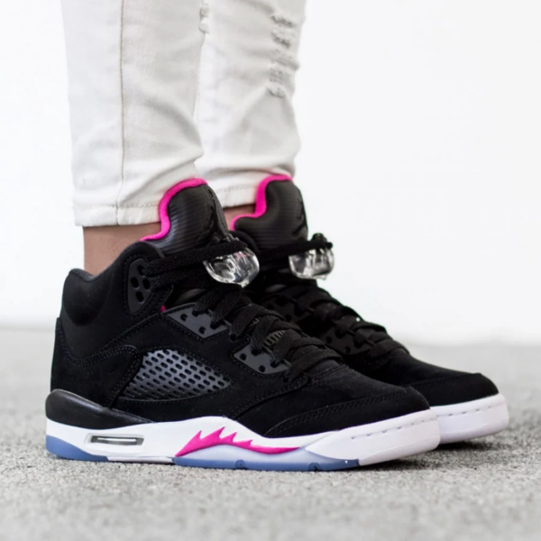 Giày Nike Air Jordan 5 Retro GS 'Deadly Pink' 440892-029 - Ảnh 2