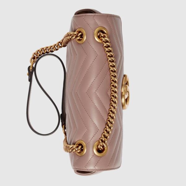 Túi Gucci GG Marmont Matelassé 'Dusty Pink' 443497 DTDIT 5729 - Ảnh 5