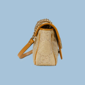 Tui Gucci GG Marmont Matelasse Shoulder Bag 'Beige' 443497-UWBKT-8723
