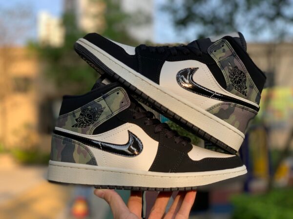 Giày Nike Air Jordan 1 Mid 'Camo' (2020) CW5490-001 - Ảnh 3
