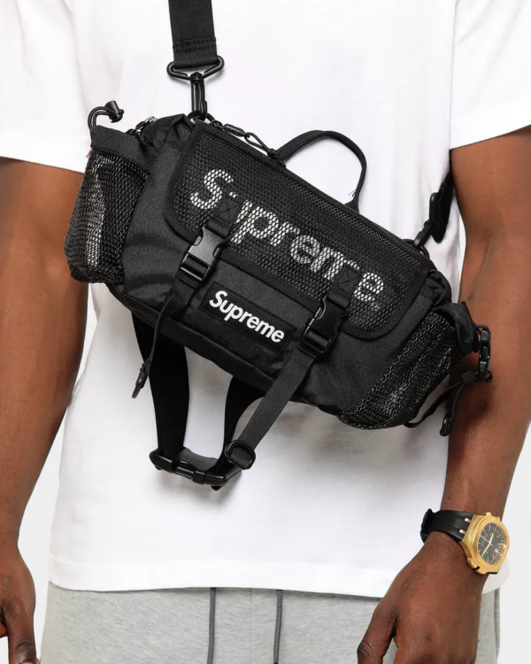 Túi Supreme Waist Bag SS20 Black SUP-WABBKP - Ảnh 6