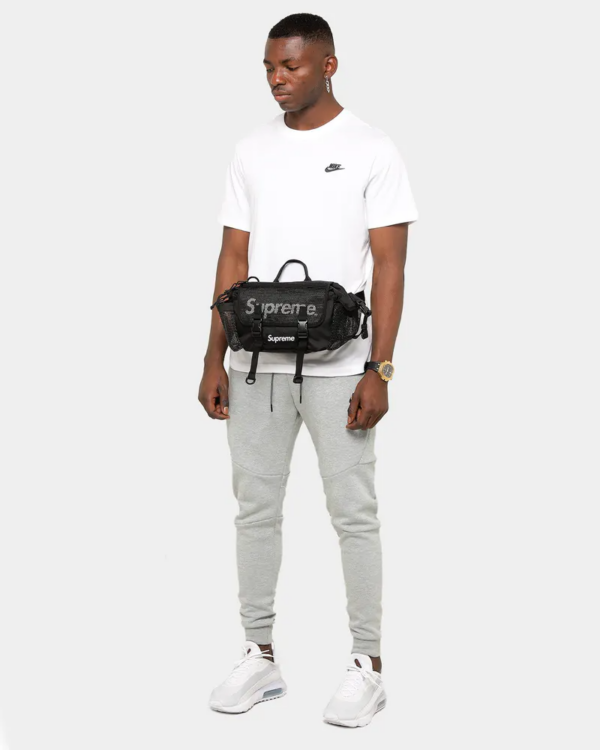 Túi Supreme Waist Bag SS20 Black SUP-WABBKP - Ảnh 5