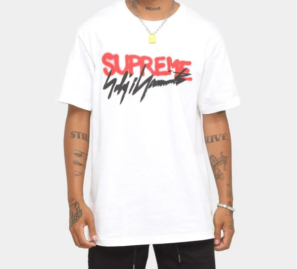 Supreme Yohji Yamamoto Logo Tee White SUP-YOYLTWH - Ảnh 5