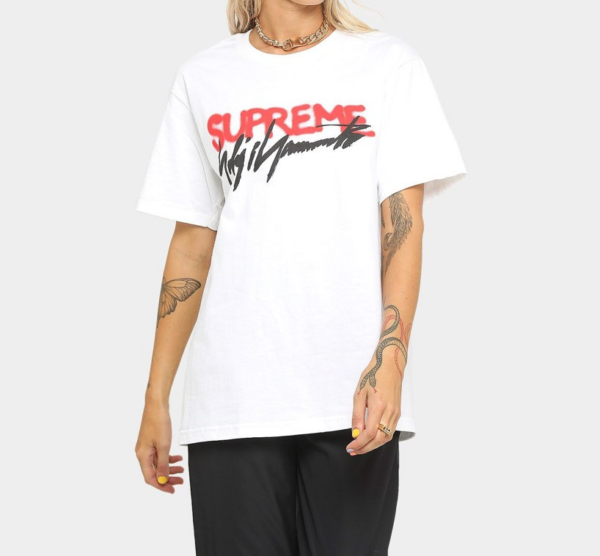 Supreme Yohji Yamamoto Logo Tee White SUP-YOYLTWH - Ảnh 2