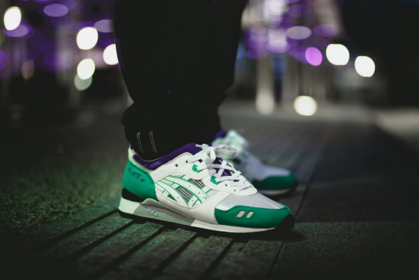 Giày Asics Gel Lyte 3 OG Retro 'Teal' 2020 1191A266-103 - Ảnh 8