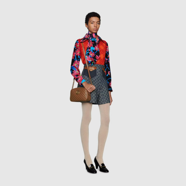 Túi Gucci Marmont Small Matelassé Shoulder Bag ‎447632-0OLFT-2535 - Ảnh 9