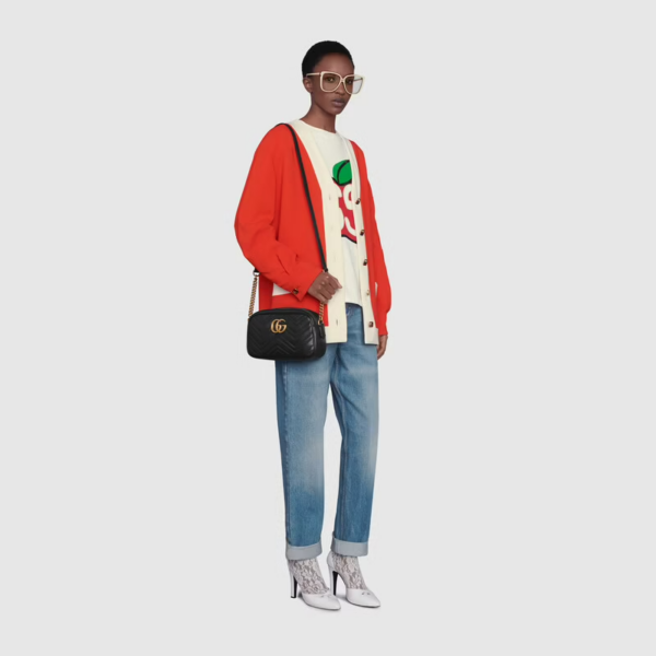 Túi Gucci Marmont Small Matelassé Shoulder Bag 447632-DTD1T-1000 - Ảnh 10
