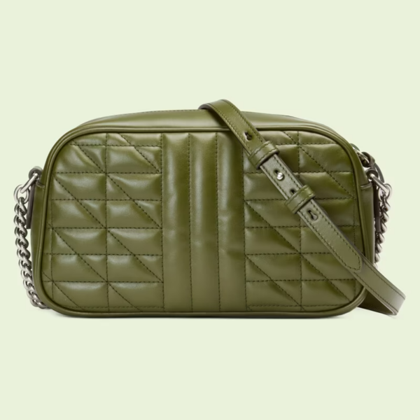Tui Gucci GG Marmont Small Shoulder Bag 'Green' 447632-UM8BF-3352