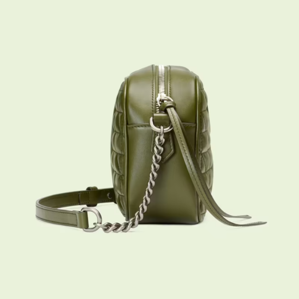 Tui Gucci GG Marmont Small Shoulder Bag 'Green' 447632-UM8BF-3352