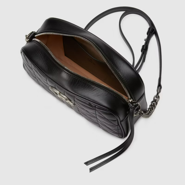 Tui Gucci GG Marmont Small Shoulder Bag 'Black' 447632-UM8BN-1000