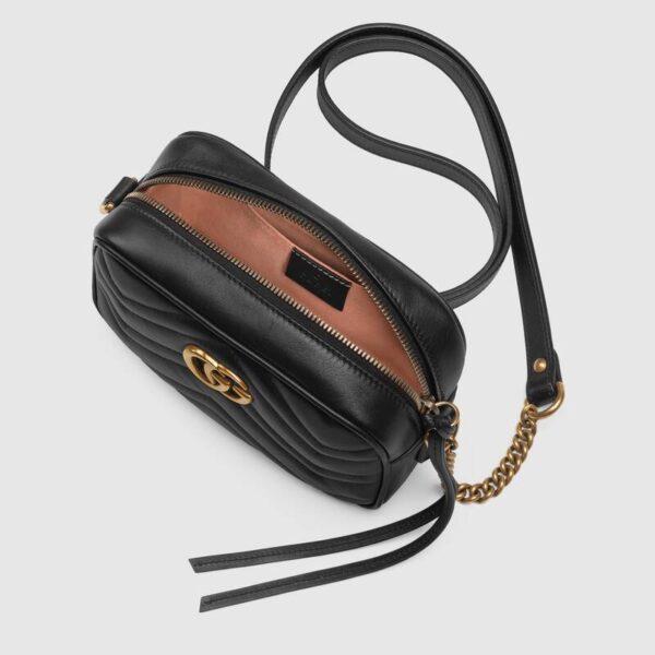 Túi Gucci GG Marmont Matelassé Mini Bag 448065 DTD1T 1000 - Ảnh 5