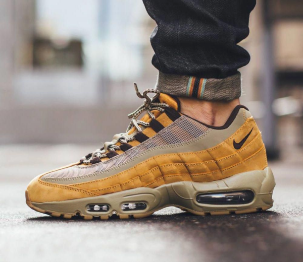 Giày Nike Air Max 95 Premium 'Wheat' 538416-700 - Ảnh 2