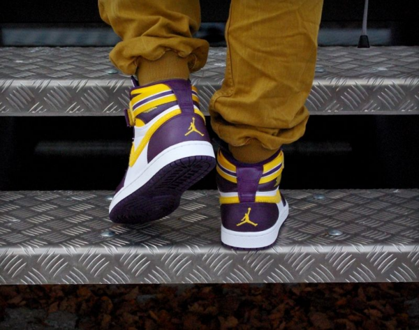 Giày Nike Air Jordan 1 High Strap 'Grand Purple' 342132-571 - Ảnh 4
