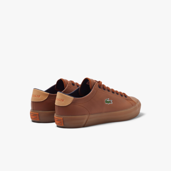 Giày Lacoste Gripshot Leather 'Brown' 7-44CMA0033524 - Ảnh 3