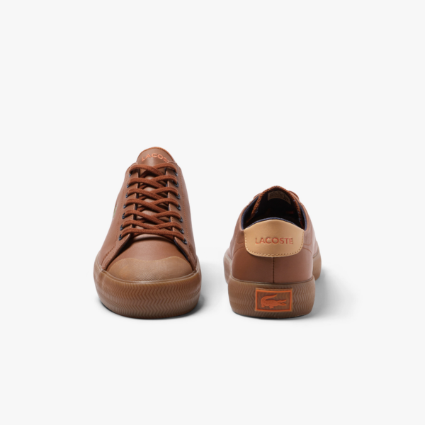 Giày Lacoste Gripshot Leather 'Brown' 7-44CMA0033524 - Ảnh 4