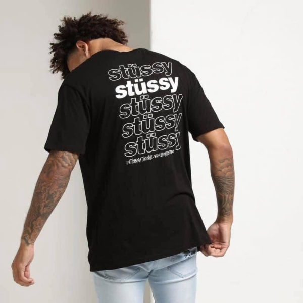 Áo Stussy Italic Tee 'Black' - Ảnh 2