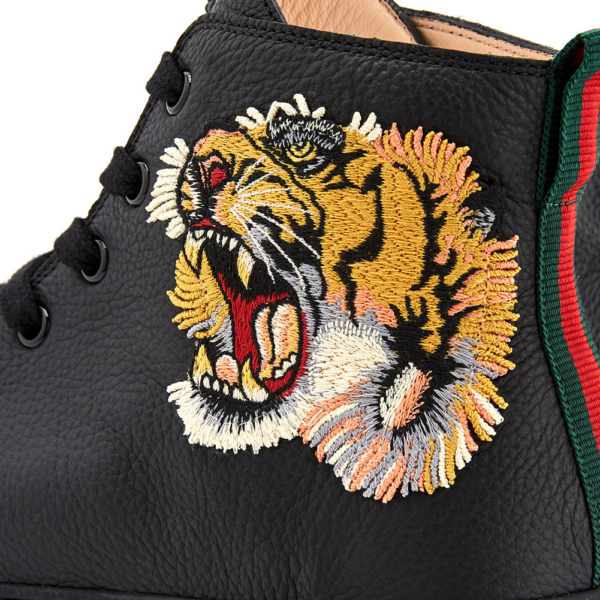 Giày Gucci Leather High 'Tiger' 451621-BXOA0-1060 - Ảnh 3