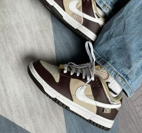 Giày Nike Dunk Low 'Brown Basalt' DX6060-111 - Ảnh 6